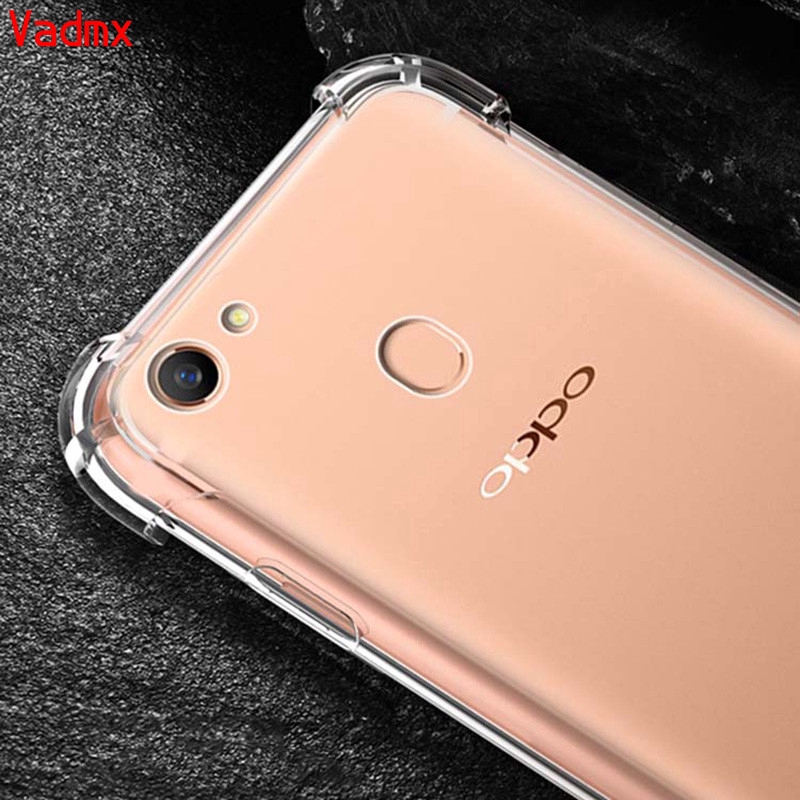 Ốp điện thoại mềm trong suốt cho OPPO F9 A7 A5S A3s A3 F5 F3 A77 A83 F1s A57 A39 A37 A33 A71 Neo 9 7 Realme 2 Pro