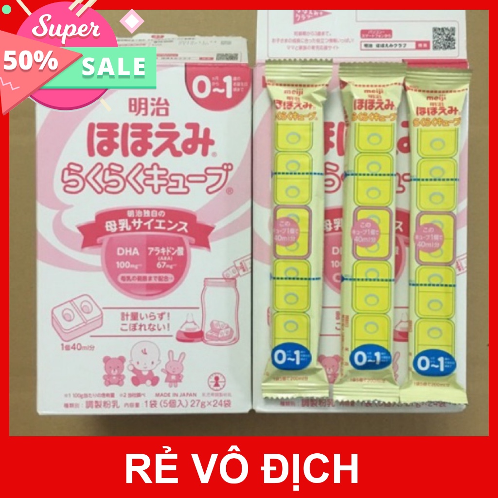 Sữa meiji số 0 dạng thanh Nhật 27g