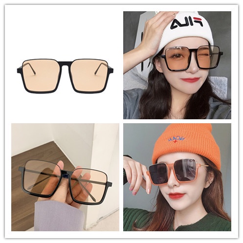 Kính Mát Gọng Vuông Chống Tia Xanh Thời Trang unisex