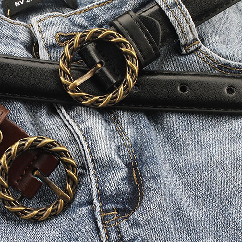 Thắt lưng nữ vải jeans phong cách Punk sang trọng