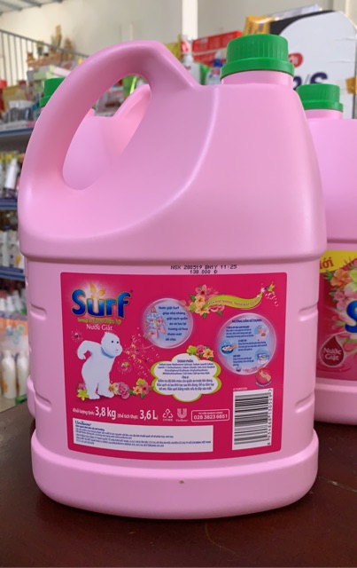 Nước Giặt Surf 3,6kg Hương Cỏ Hoa Diệu Kỳ