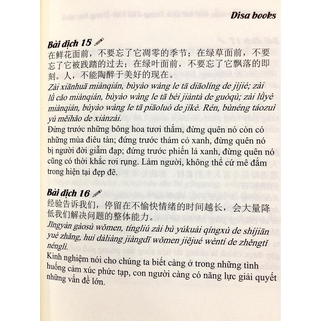 Sách-Tuyển tập 400 mẫu bài dịch Trung - Việt hay nhất (Song ngữ Trung – Việt – có phiên âm, có Audio nghe) +DVD