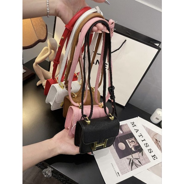 Túi hm mini chữ H siêu hot hit k vừa đt 14cm