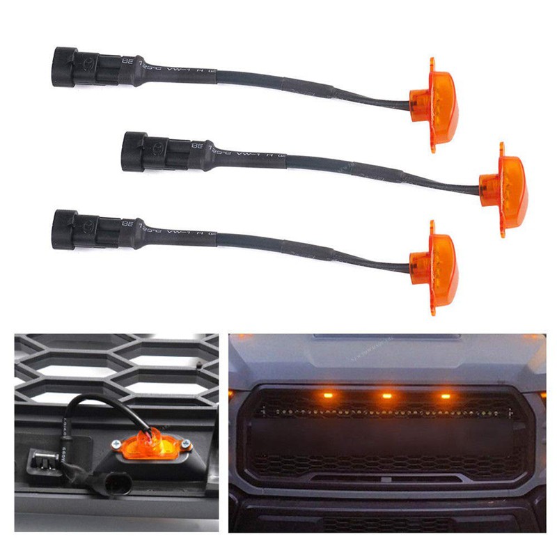 Bộ 3 Đèn Led Cho Xe Ford F150 / F250 Raptor