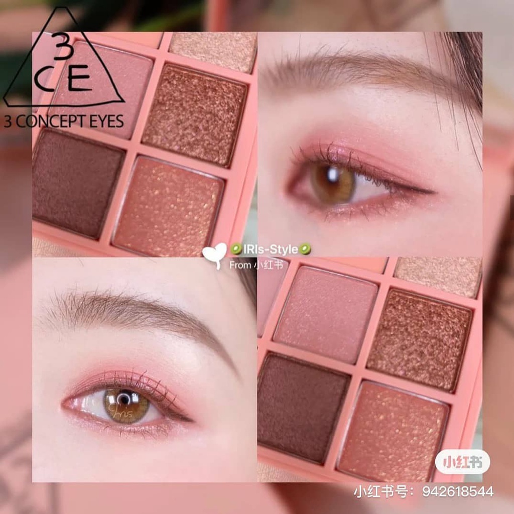 Bảng Mắt 3CE Multi Eye Color Palette-Beach Muse