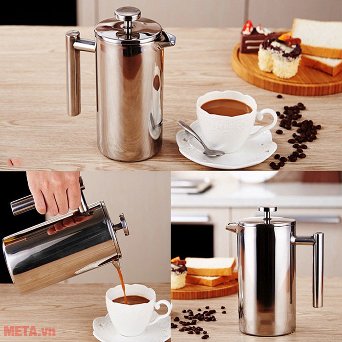 Bình pha cà phê kiểu French press - 1000ml