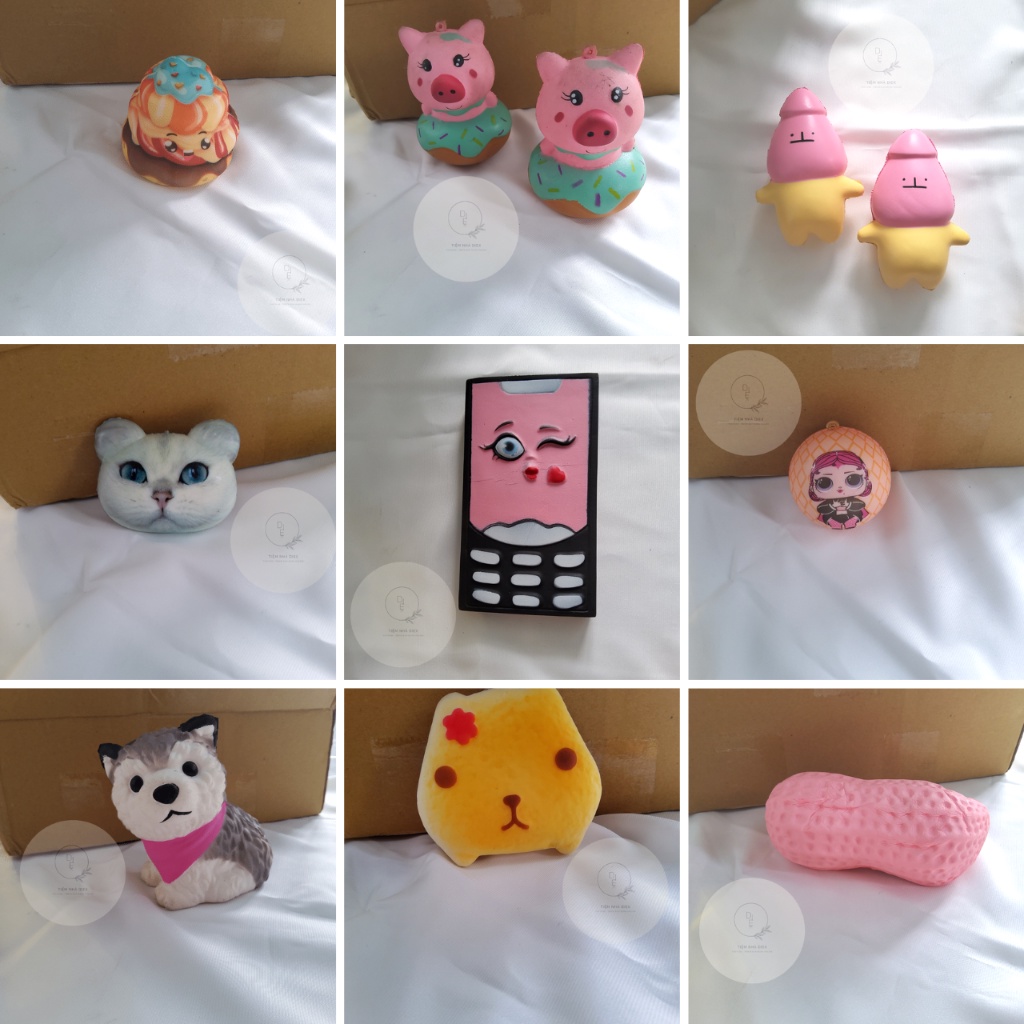 Tổng hợp squishy dễ thương