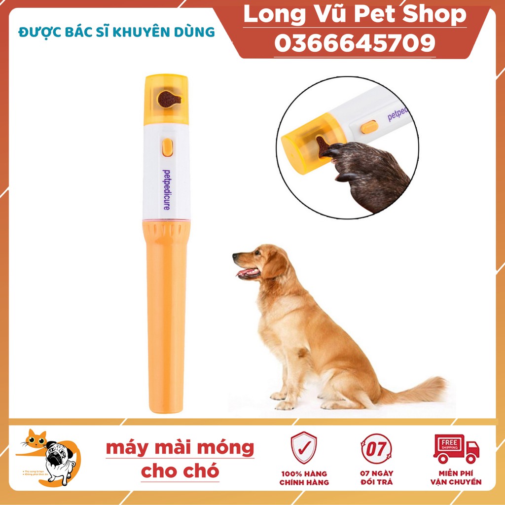 Máy mài móng và gọt dũa móng cho chó mèo và thú cưng