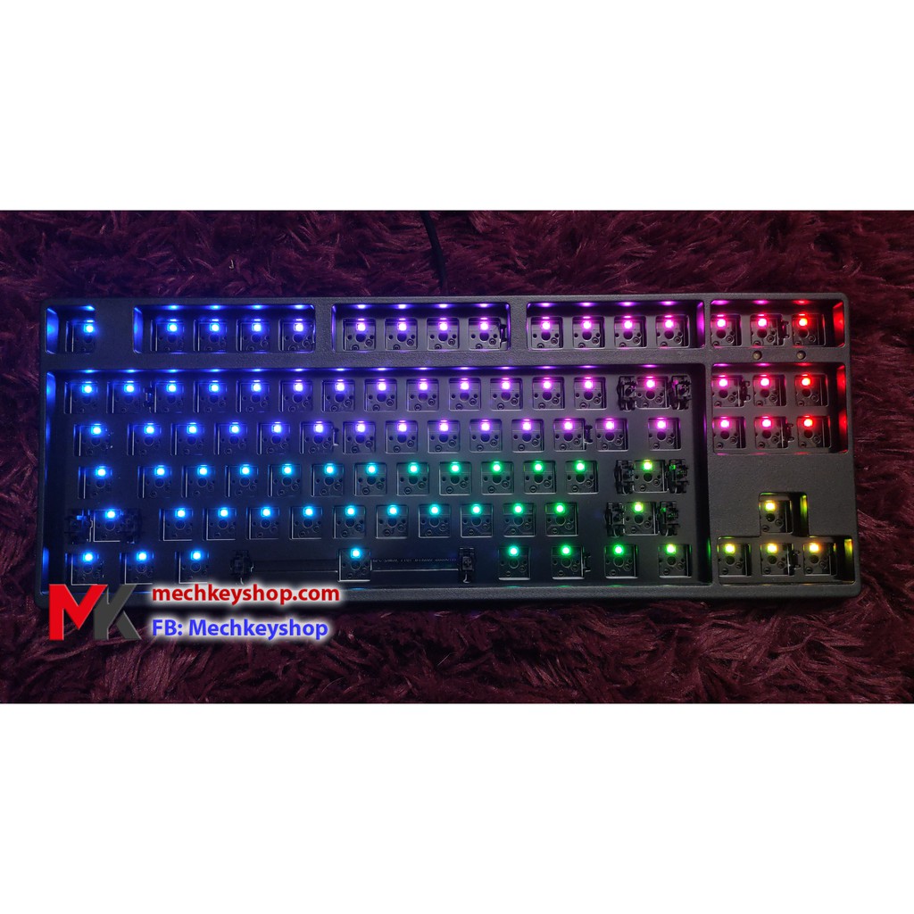 [Mã SKAMA06 giảm 8% đơn 250k]Kit bàn phím cơ XM87 TKL Hotswap RGB