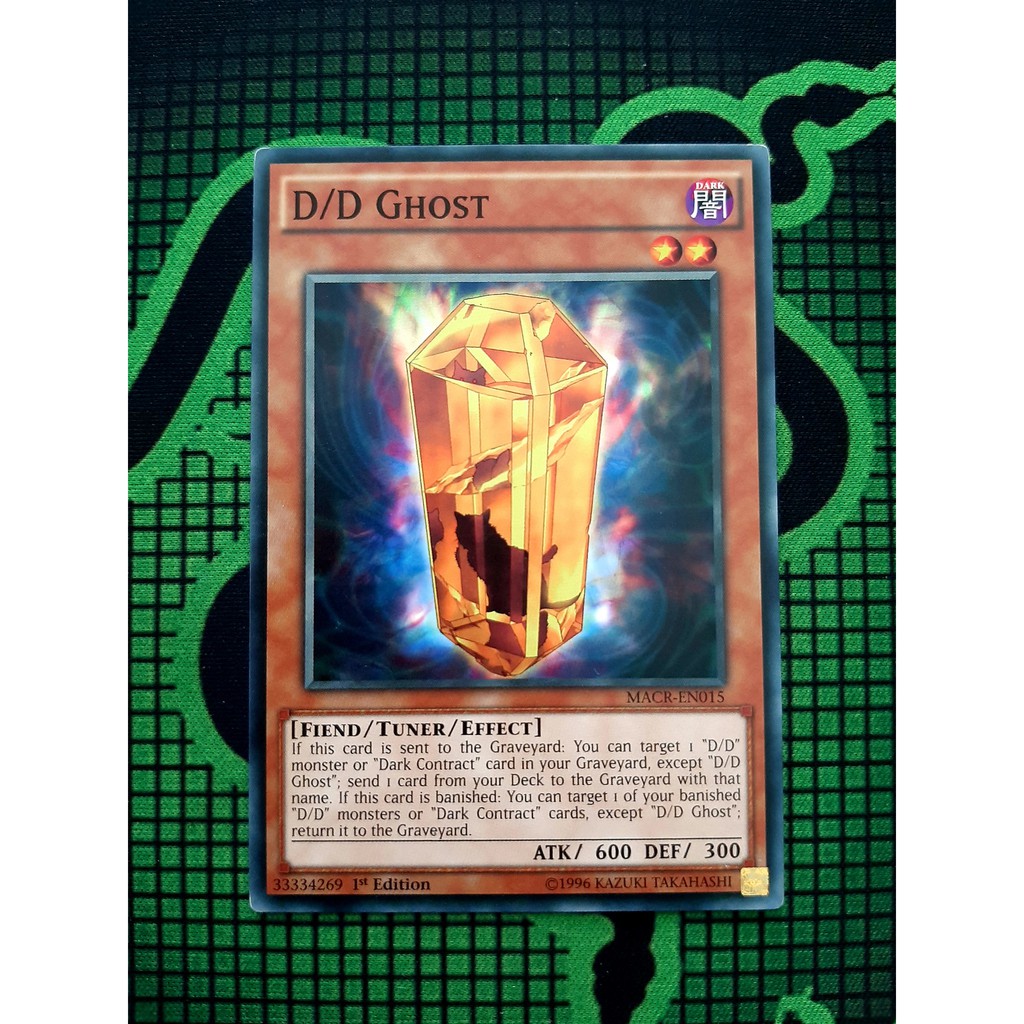 THẺ BÀI YUGIOH - D/D Ghost - MACR-EN015 - Common 1st Edition