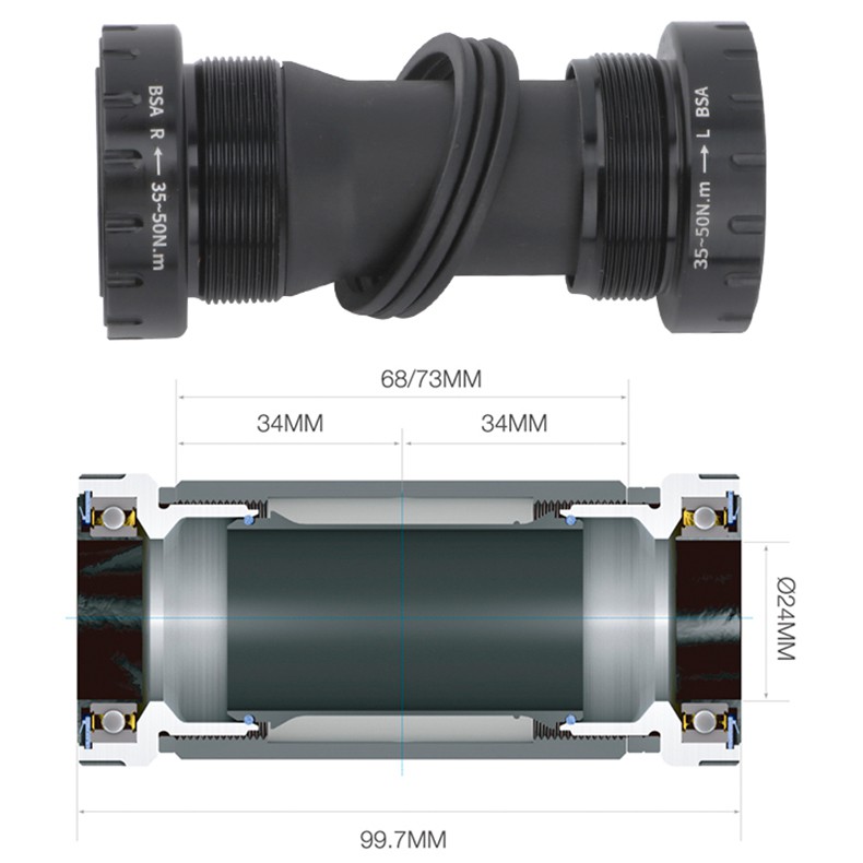 Litepro Tay Quay Xe Đạp LP litepro BCD130MM BMX 170MM Bằng Hợp Kim Nhôm