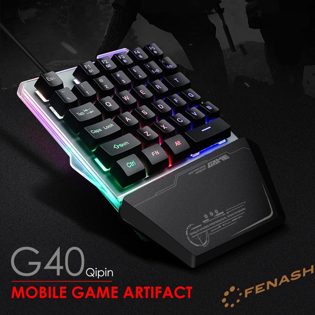 Bàn Phím Cơ Gaming Fe G40 35 Phím Có Dây