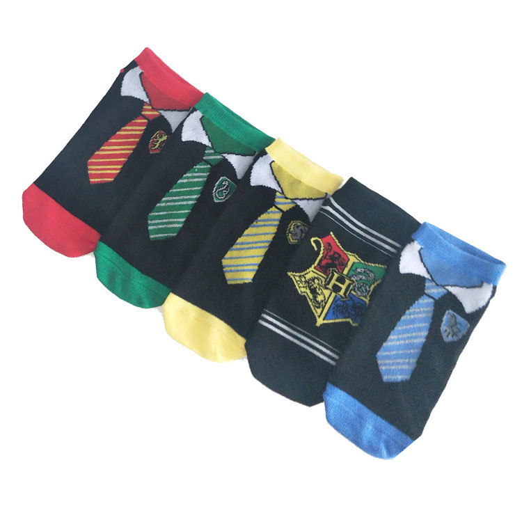 Vớ Cotton Cổ Thấp Họa Tiết Harry Potter Cho Nam Và Nữ