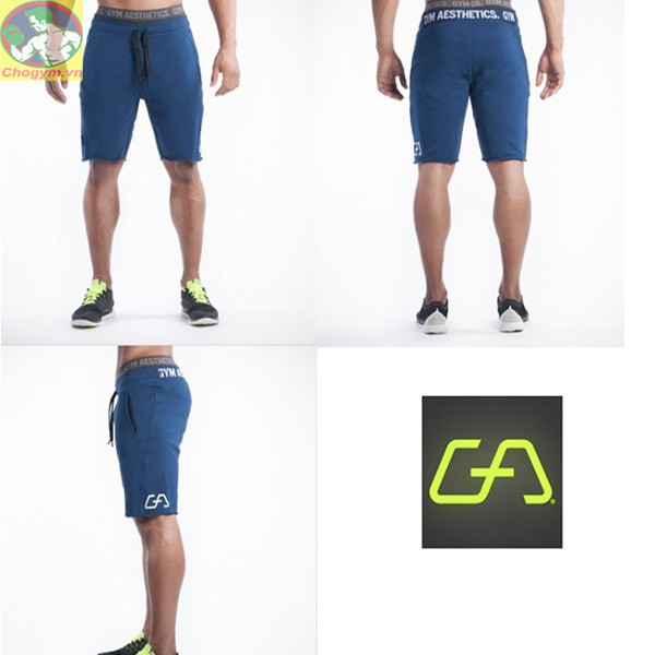 Quần Shorts Gym Aesthetics Cho Nam Nhập Khẩu Q-004