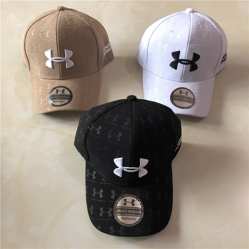 UNDER ARMOUR Under Armor Mũ Lưỡi Trai Co Giãn Tốt Thêu Họa Tiết Cá Tính