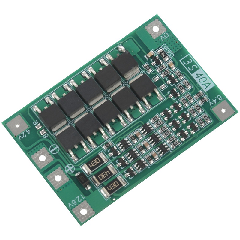 Bảng Mạch Bảo Vệ Pin Li-Ion 18650 Bms Pcm 3S 40A