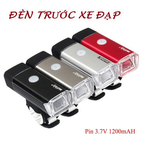 Đèn trước xe đạp machfally sạc điện