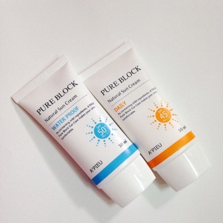 Kem chống nắng A'pieu Pure Block Natural