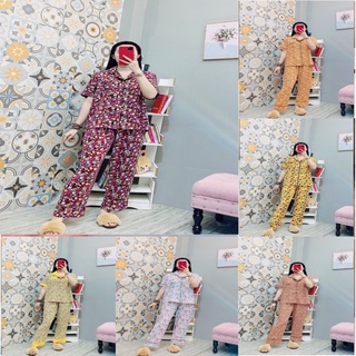 Bộ ngủ Tay ngắn lụa đẹp MANGO bộ pijamađồ bộ❤bộ pijama nữ❤bộ ngủ