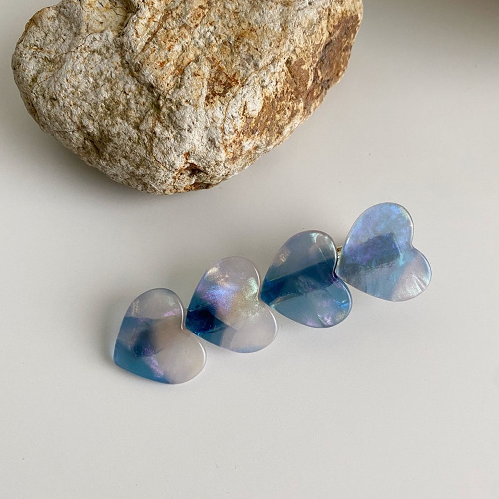 Kẹp Tóc Hình Trái Tim Phong Cách Vintage Thời Trang Cho Nữ