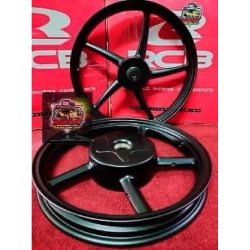 Mâm RCB 5C Cốt lớn14inches Đen nhám Cho Vario/Click.....