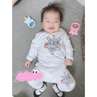 Bộ catter cài vai cho bé sơ sinh