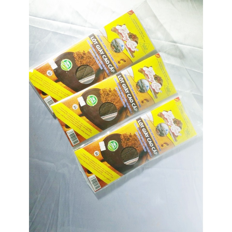 Combo 3 Lót Giày Lưới Cao Cấp Chính Hiệu Hương Quế_tiêu chuẩn Châu Âu
