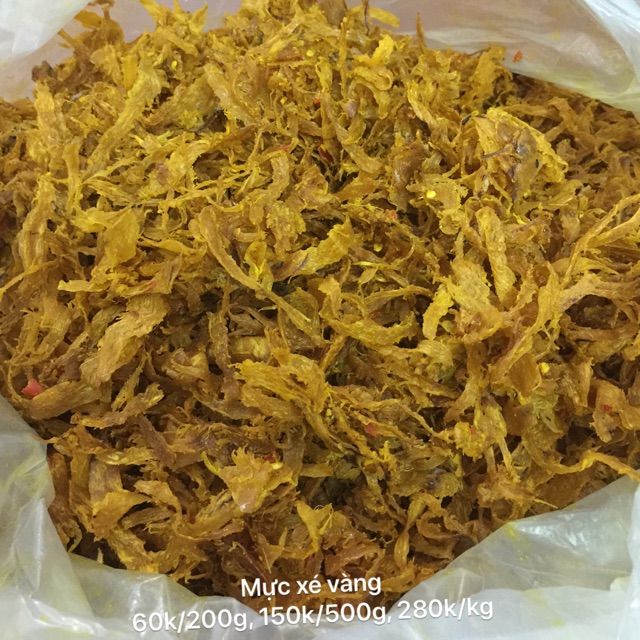 Mực xé vàng Đà Nẵng 1kg