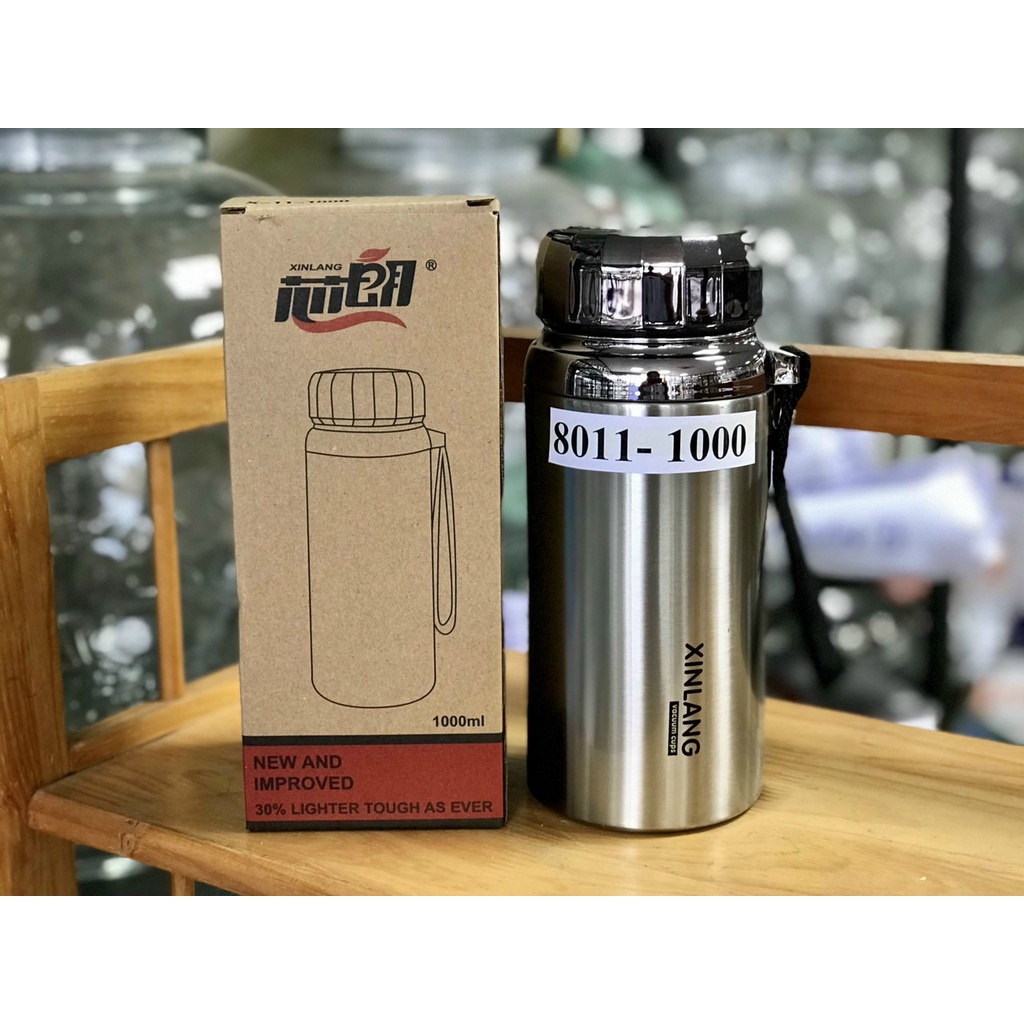 Bình giữ nhiệt Kim Cương inox 304 cao cấp siêu giữ nhiệt 1000 1200 1500ml
