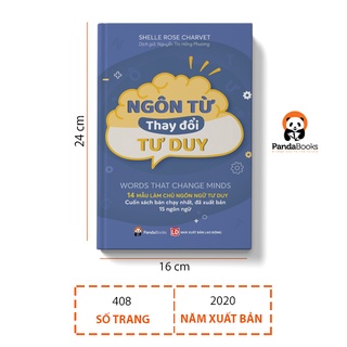 Sách PANDABOOKS Ngôn từ thay đổi tư duy - Sách kỹ năng