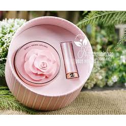 Phấn Nước OHUI with Asiana Airlines Cushion - Ohui Ultimate Cover Moisture Cushion Rose Petal Edition