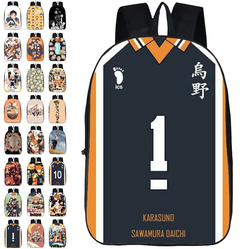 Balo đi học in hình anime Haikyuu Haikyuu thời trang