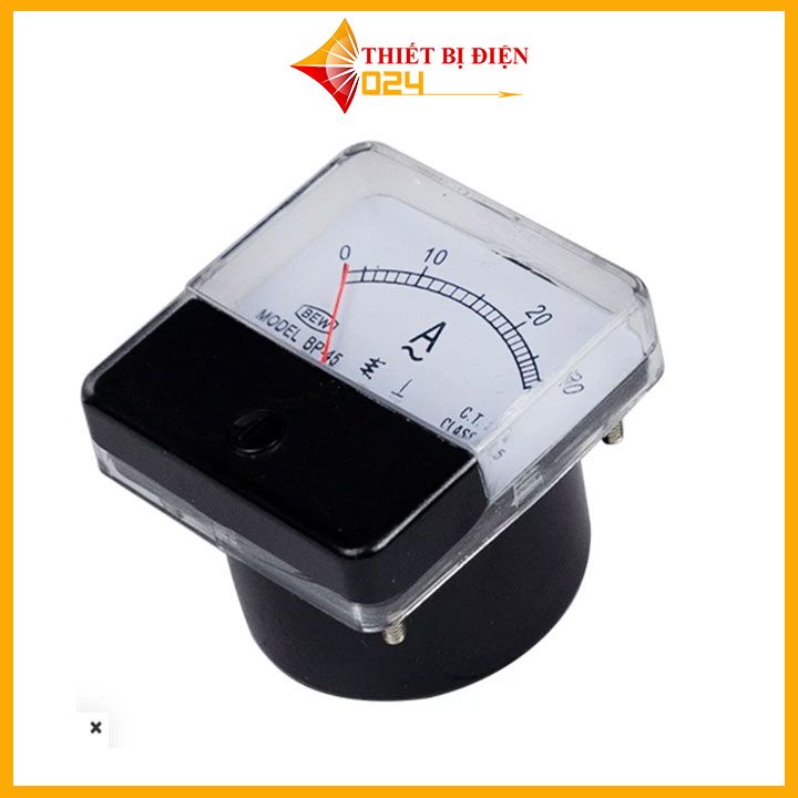 Đồng hồ Ampe kế xoay chiều BEW 5x5x3.5Cm
