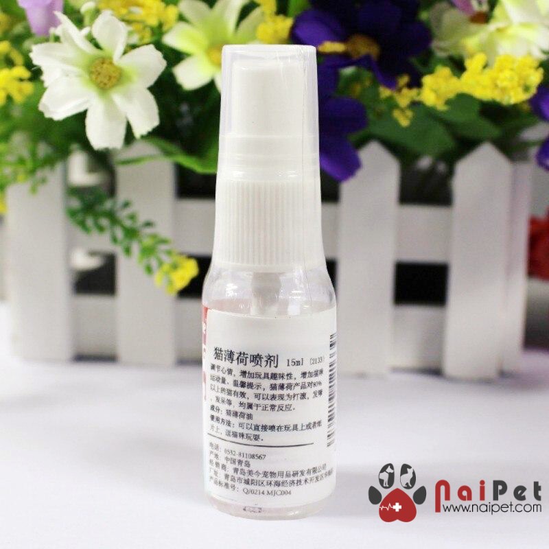 Catnip Dạng Xịt Cỏ Bạc Hà Dạng Xịt Cho Mèo Catnip Spray Bioline 15ml