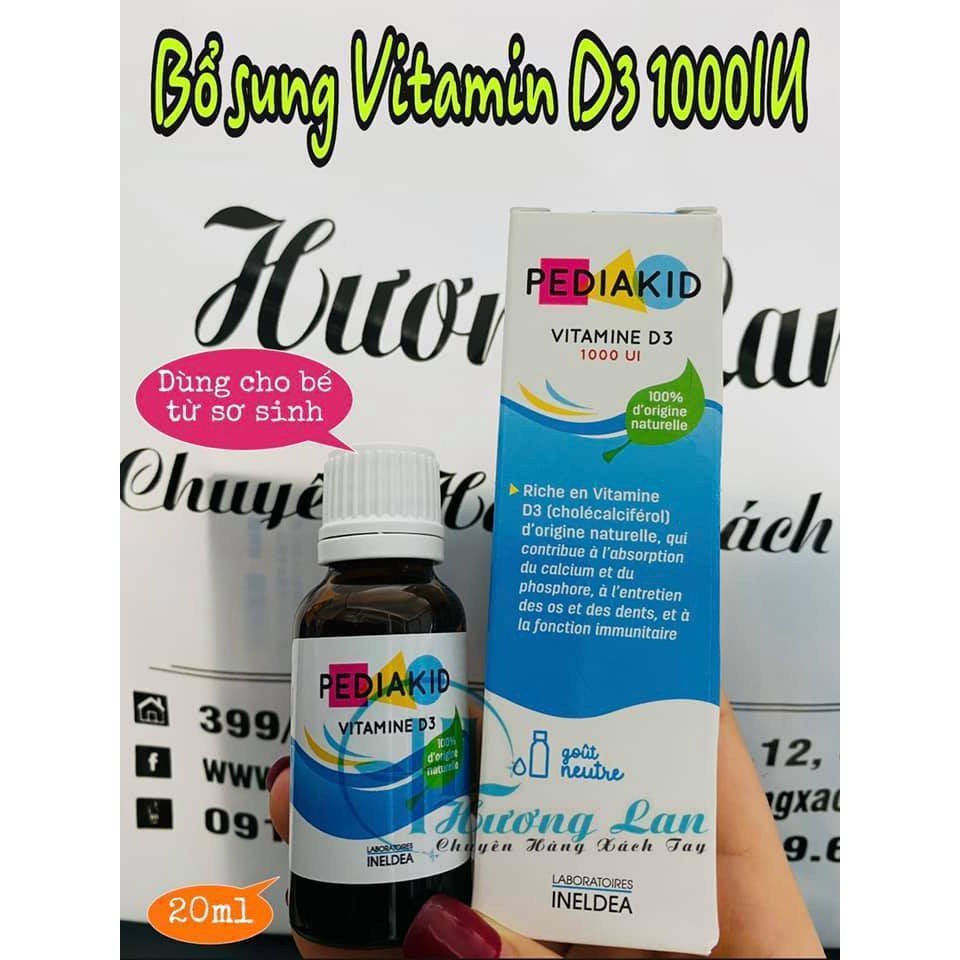 Vitamin D3 Pediakid 1000UI Pháp