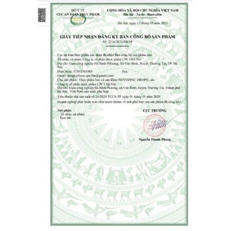 Kẽm hữu cơ Novozinc drops lọ 15ml. Hỗ trợ tăng đề kháng cho trẻ sơ sinh, phụ nữ có thai, cho con bú