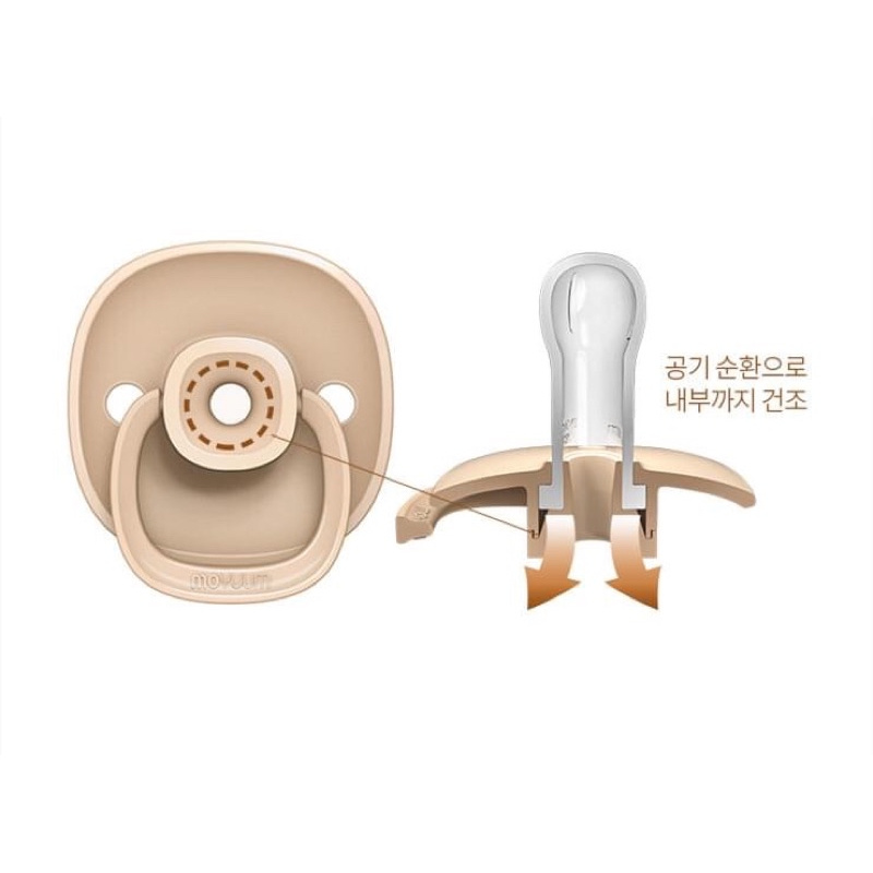 TI GIẢ SILICONE MOYUUM CHO BÉ