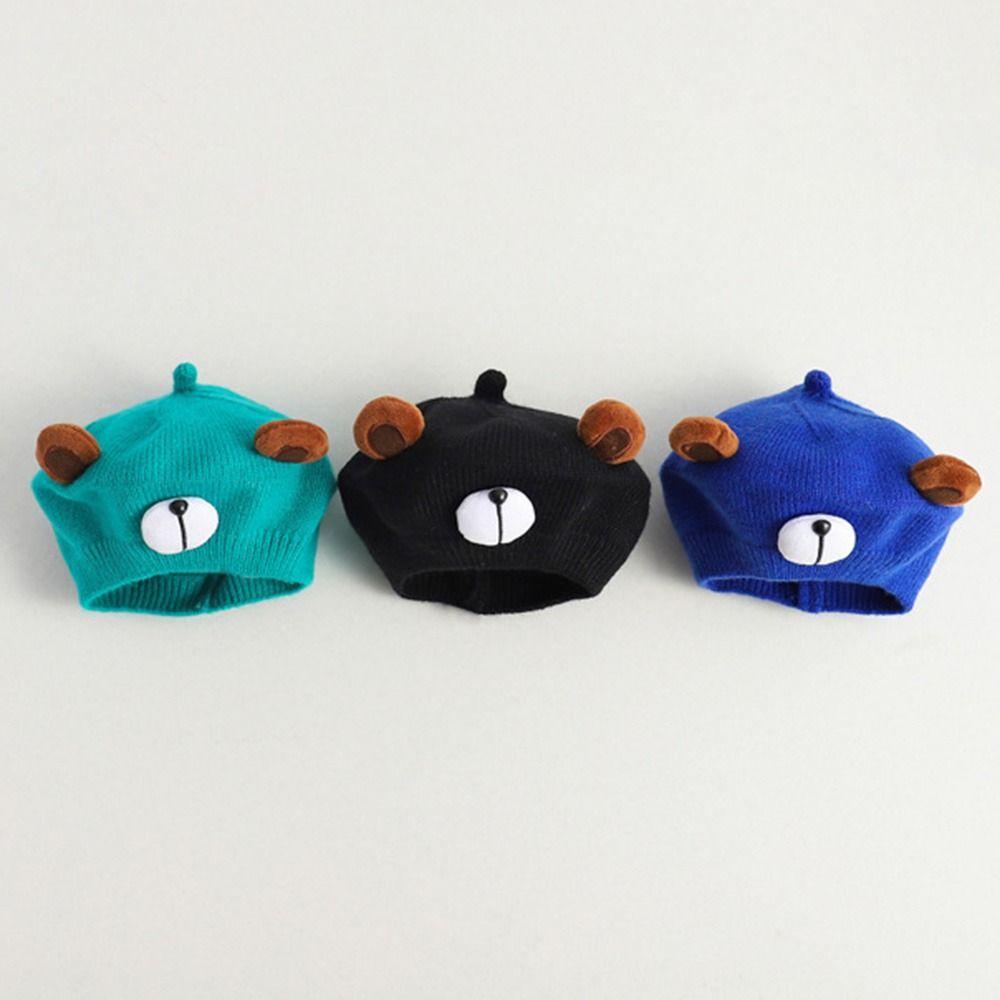 Mũ Beret Vải Len Ấm Áp Thời Trang Mùa Đông Cho Bé Từ 5 Tháng - 4 Tuổi