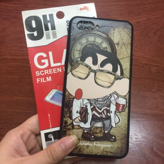 Ốp lưng thời trang in hình cho Oppo A3s Tặng kính cường lực