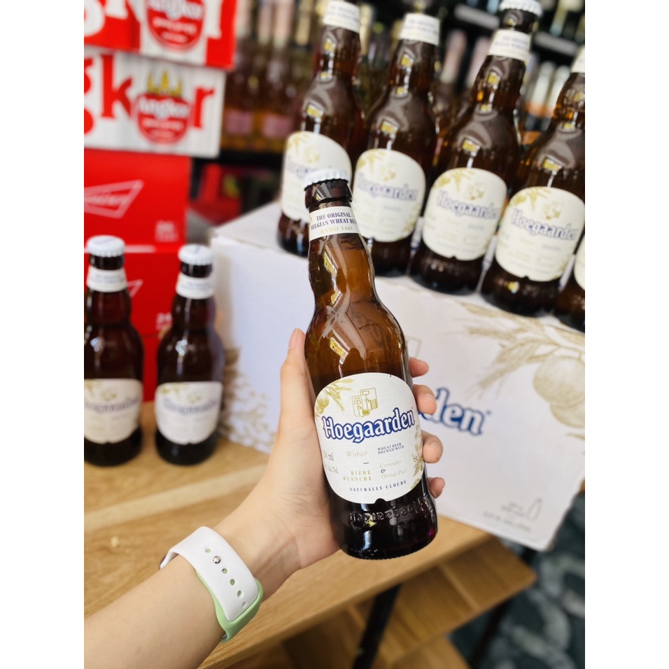 Bia Hoegaarden White 24 chai 330ml