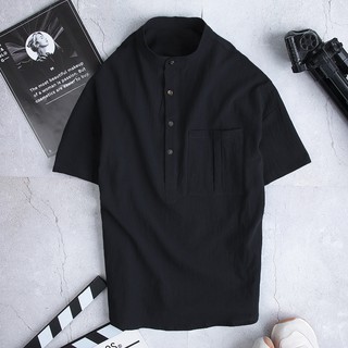 Áo Đũi Nam Thời Trang Cao Cấp 1 Túi Ngực R.Menswear