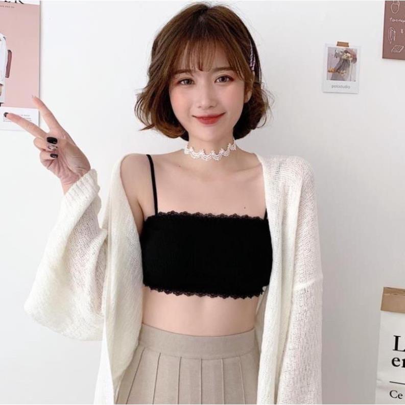 Áo Lót Quây 2 Dây, Áo bra nữ dạng ống có 3 khoá cài sau tiện lợi như áo ngực có mút tháo rời Sam Clothing