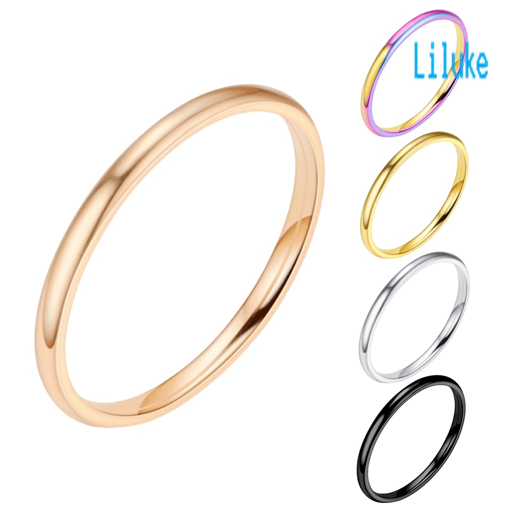 Nhẫn Đeo Ngón Tay Thiết Kế Đơn Giản Thanh Lịch Cho Nữ