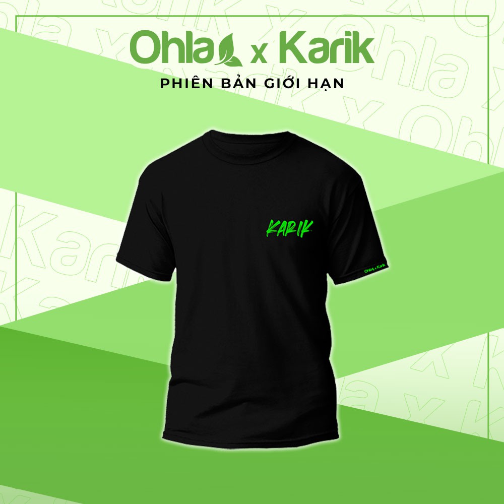 Áo thun đen Nam Nữ Ohla