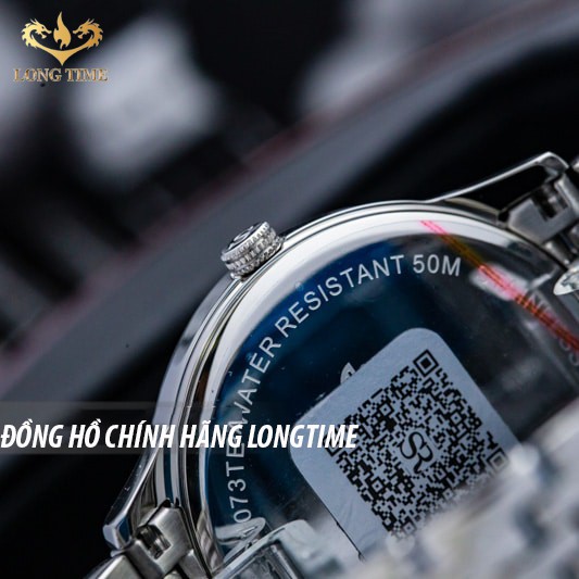 Đồng hồ đôi SRWATCH nam SG1073.1102TE và nữ SL1073.1102TE mặt kính Sapphire chống trầy chống nước