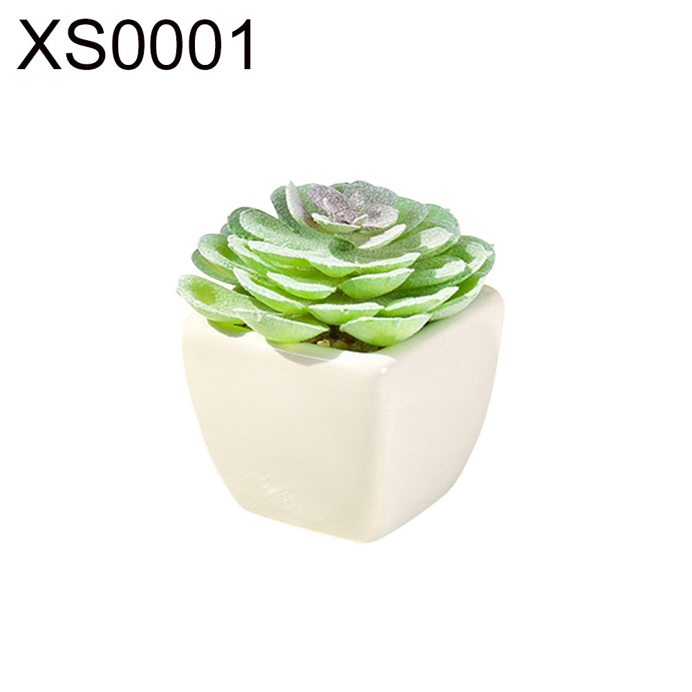 Chậu sen đá giả dùng để trang trí nội thất / văn phòng / ban công