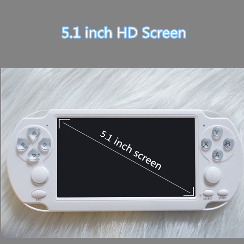 Máy Chơi Game Cầm Tay 5.1 inch 8GB X9 plus Tích Hợp 10000 Trò Chơi Mp3