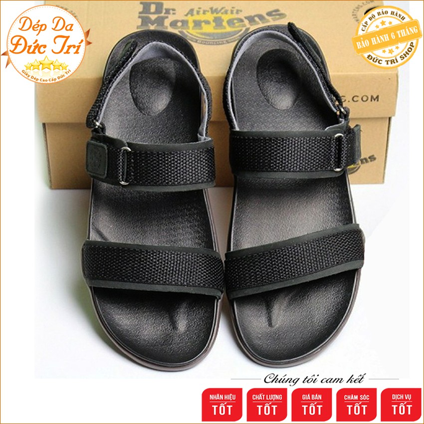 Dép Sandal Nam Fashion Quai Ngang Thoáng Khí Êm Chân Dr Martens Thailan Full Hộp Dr5