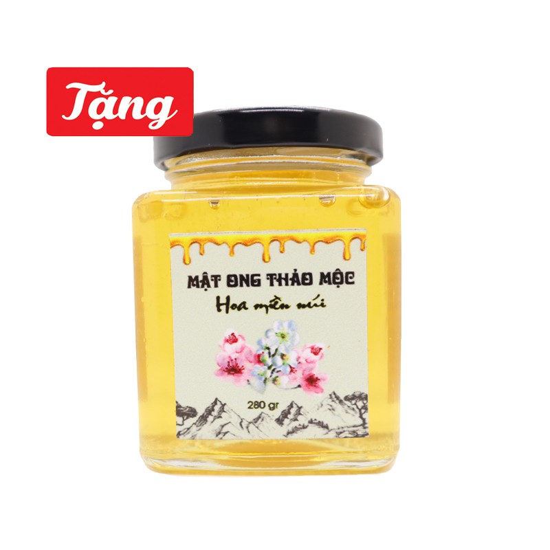 Mật Ong Hoa Nhãn Hưng Yên  ( CHUẨN) Chai 1 Lít Tặng Kèm Hũ Mật Ong Hoa Rừng Sơn La 100ml