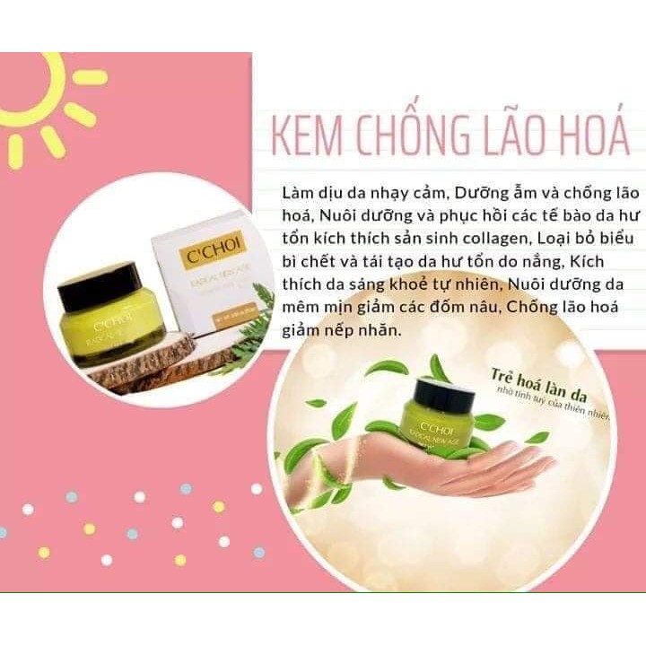 Kem Chống Lão Hóa Sữa Ong Chúa Trắng Hồng Thiên Nhiên An Toàn Bầu Và Mẹ Cho Con Bú C'Choi